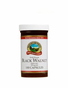 Black walnut natures sunshine 100 capsulas