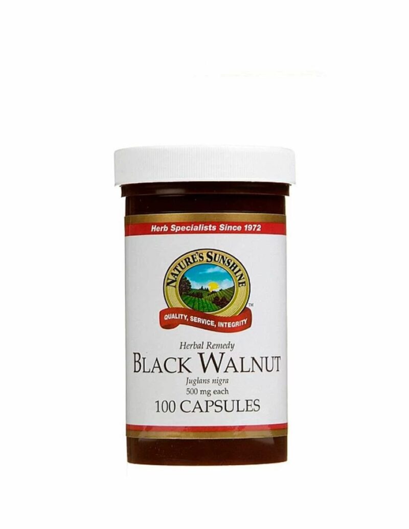 Black walnut natures sunshine 100 capsulas