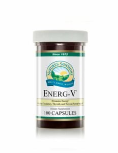 energ v natures sunshine 100 capsulas