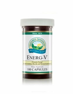 energ v natures sunshine 100 capsulas