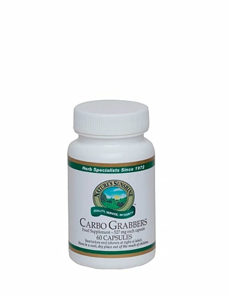 Carbo grabbers 60 capsulas natures sunshine