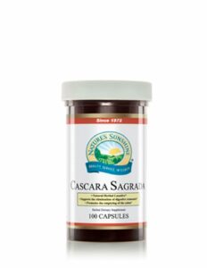 Cascara sagrada 100 capsulas natures sunshine