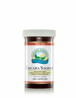Cascara sagrada 100 capsulas natures sunshine