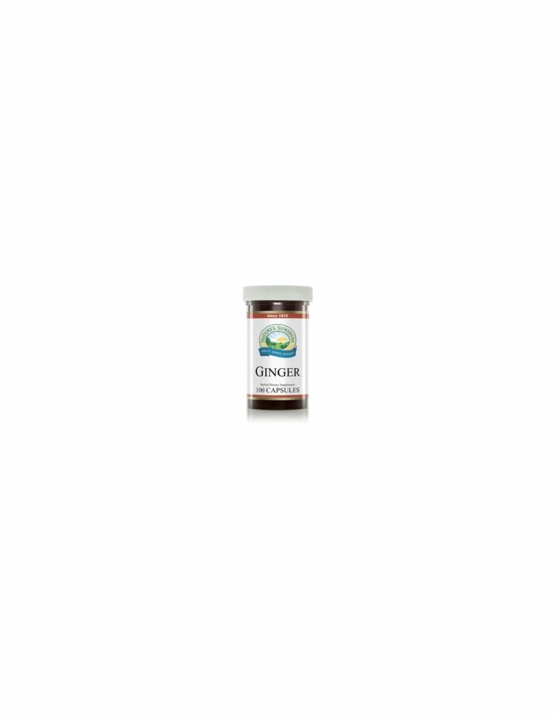 Ginger 100 capsulas natures sunshine