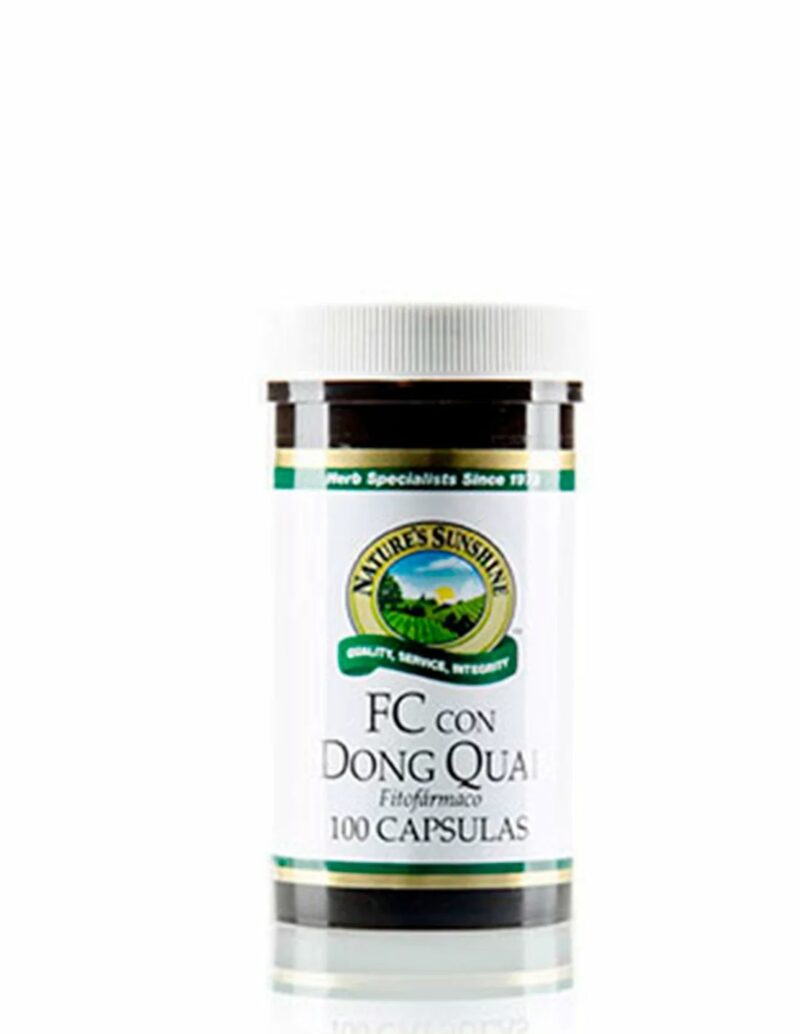Fc with dong qua 100 capsulas natures sunshine
