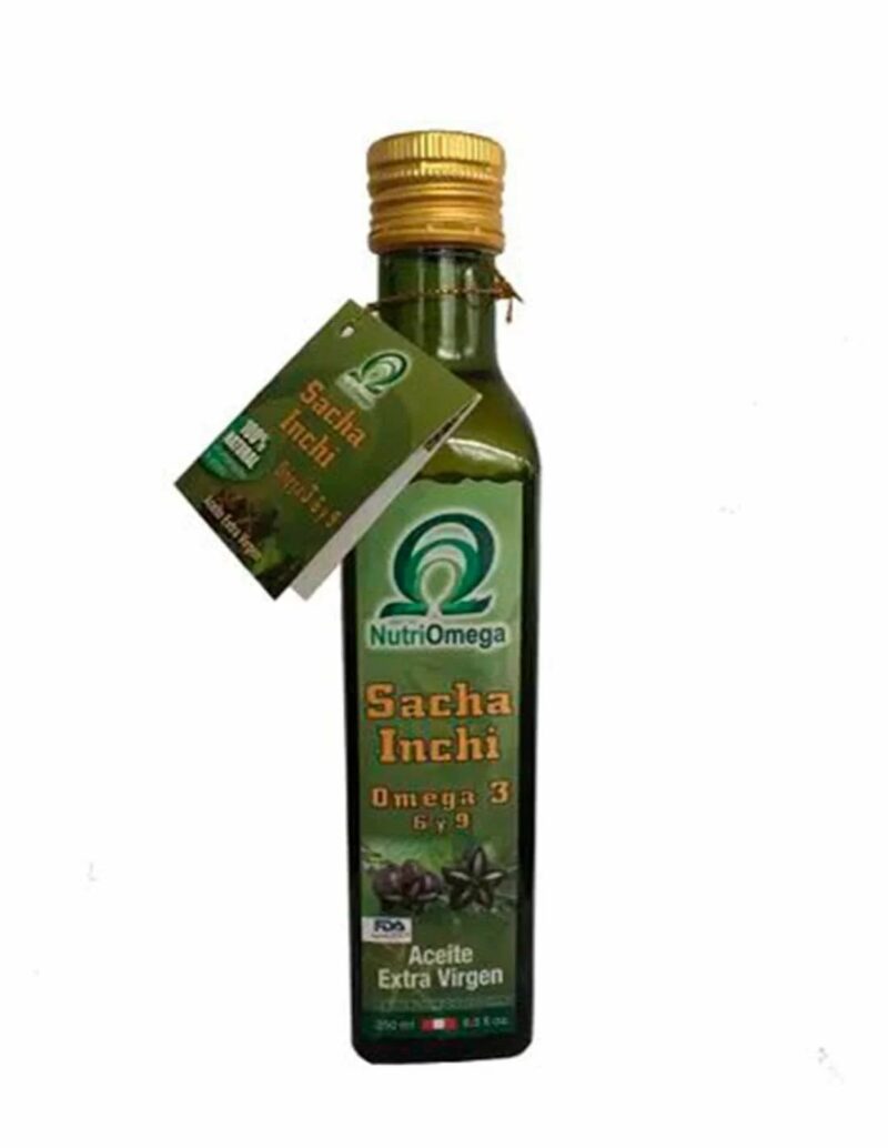 Aceite de sacha inchi extra virgen 250 ml