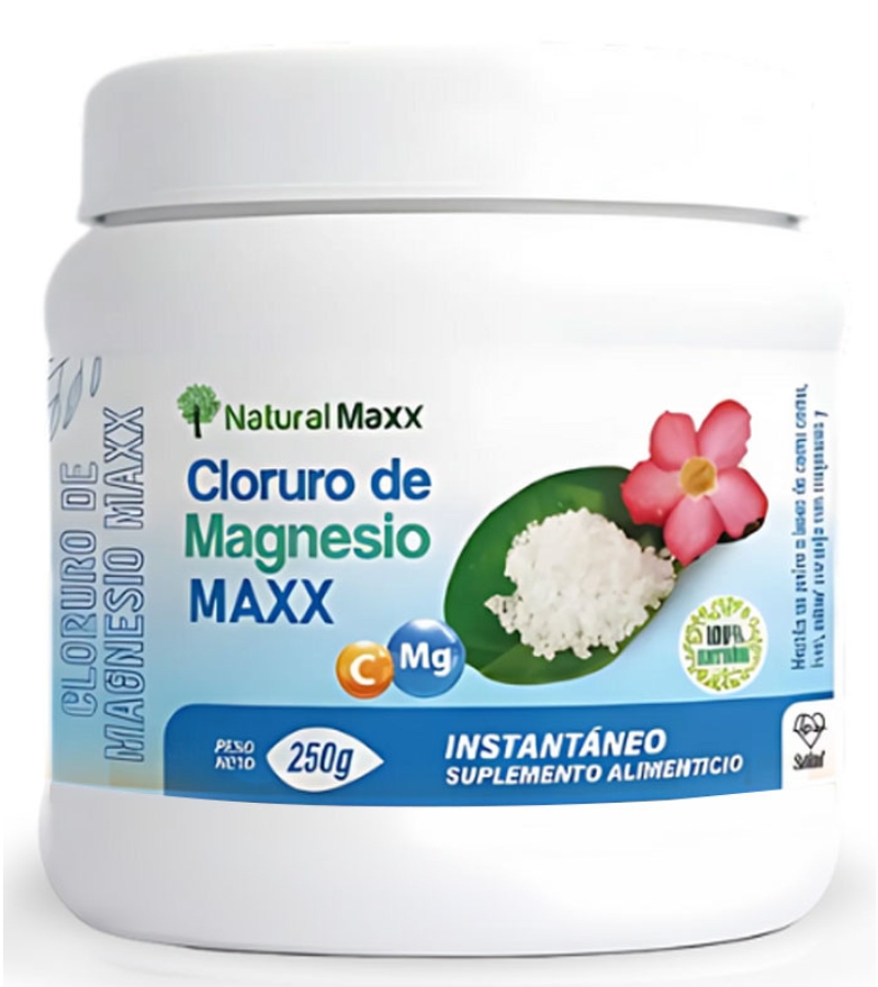 cloruro-magnesio-pote-250gr Cloruro de magnesio naturalmaxx 250gr pote