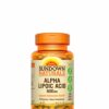 Ácido Alfa Lipoico 600 mg Sundown Naturals 60 capsulas