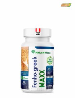 fenugreek (fenogreco) 100 capsulas naturalmaxx nueva presentacion