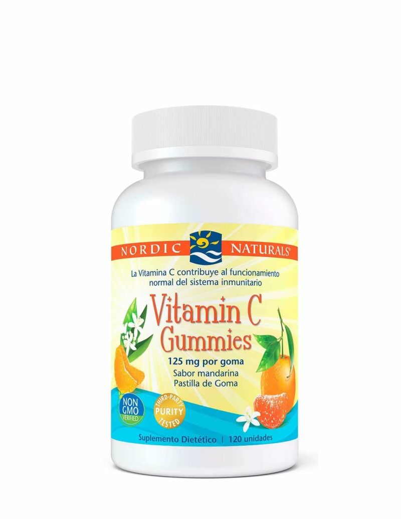 Vitamin c gummies nordic 120 gomitas