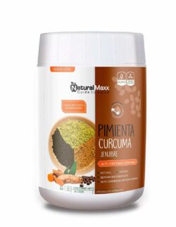 Curcuma + piemienta negra + jenjibre naturalmaxx