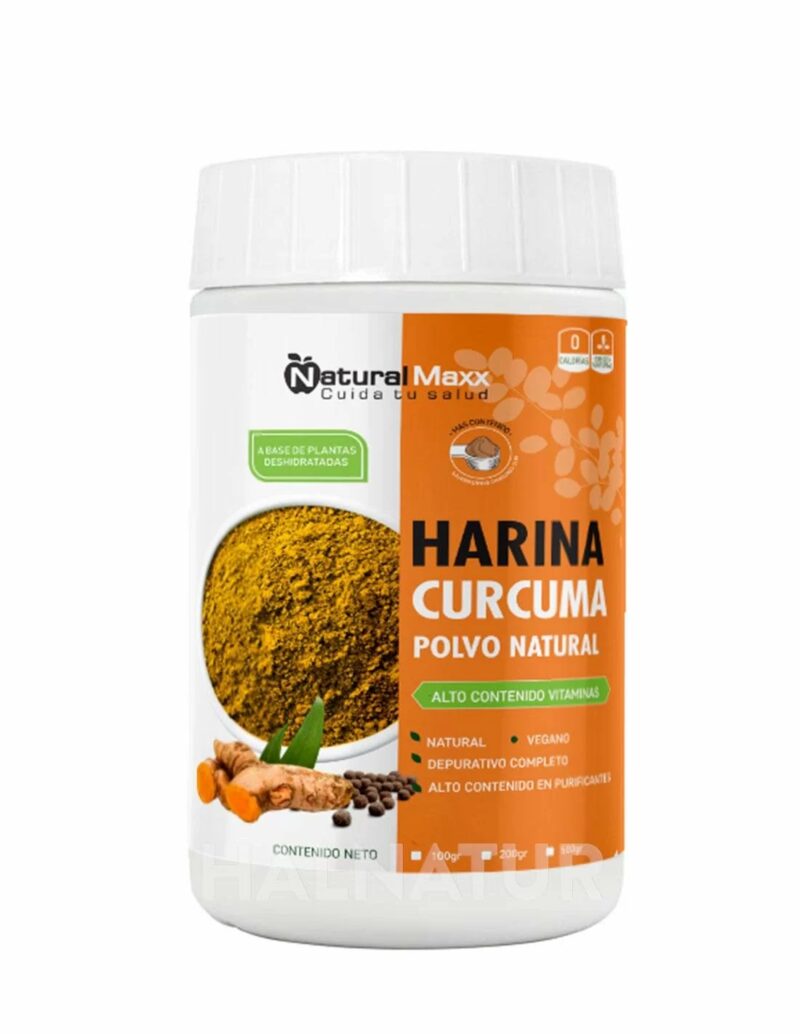 Harina de curcuma naturalmaxx pote 200gr