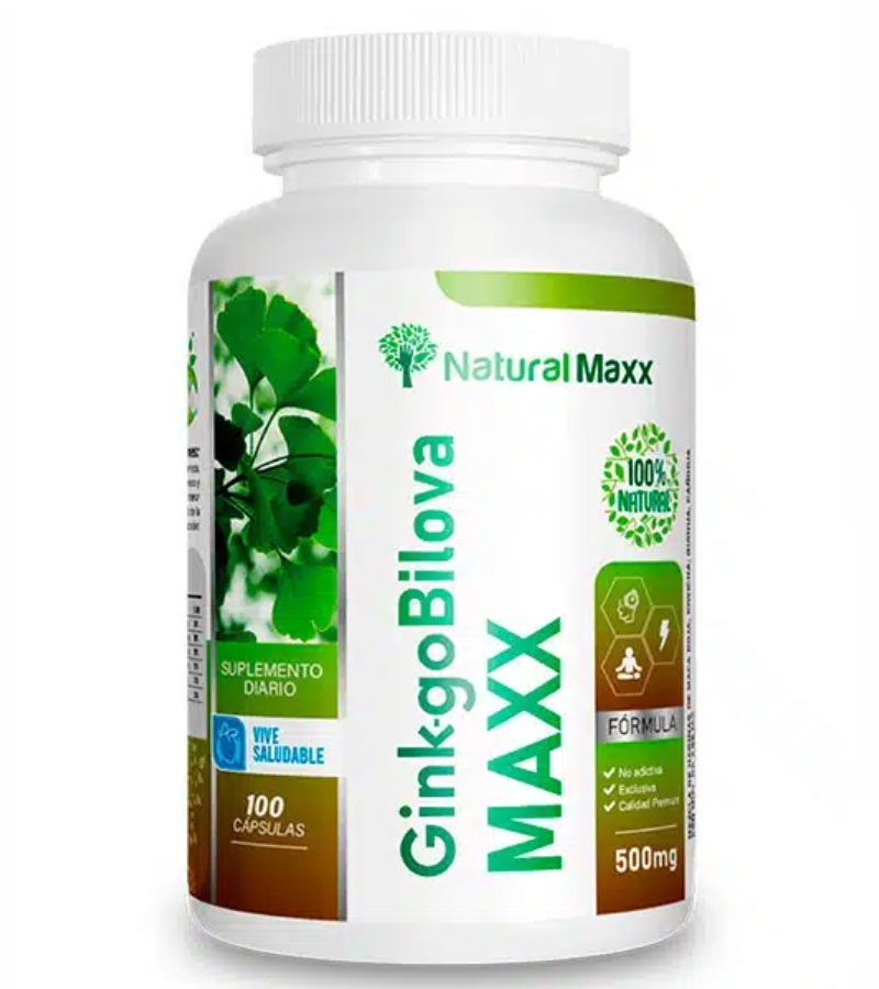 diseño halnatur- PRODUCT (17) Ginko biloba 100 capsulas naturalmaxx nueva presentacion