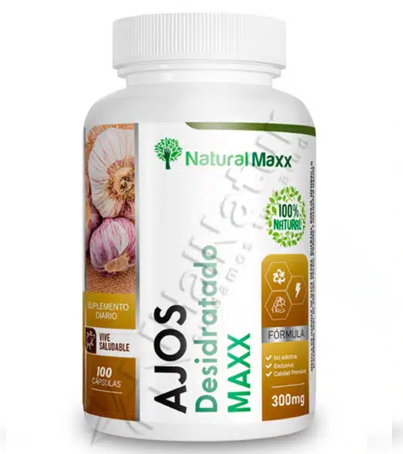 diseño halnatur- PRODUCT (5) Ajos 100 capsulas naturalmaxx