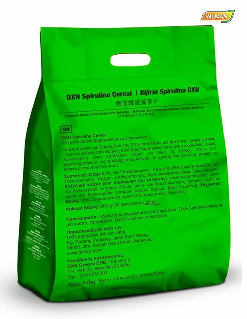 spirulina cereal dxn ganoderma descripcion