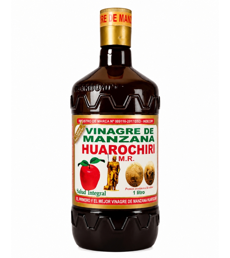 vinagre de manzan huarochiri-1 ltr Vinagre de manzana huarochiri 1 ltr