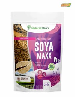 Harina de soya ziplock naturalmaxx