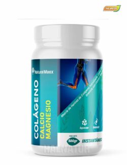 Colágeno Hidrolizado calcio magnesio 500gr naturalmaxx