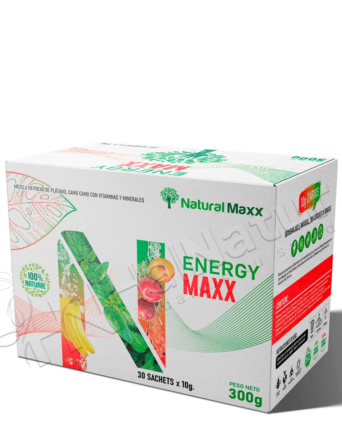 Energy Maxx naturalmaxx caja 30 sobres Energy Maxx naturalmaxx caja 30 sobres