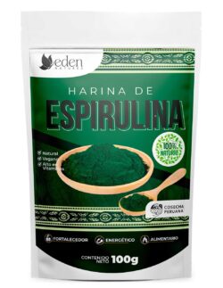 Harina de espirulina Eden natures doypack