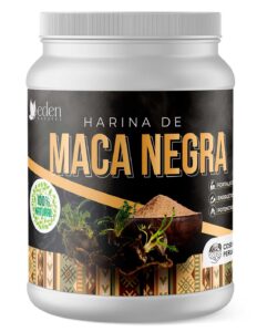 Harina de maca negra Pura Eden natures 500 gr