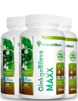 Pack de 3 Ginkgo biloba 100 capsulas naturalmaxx