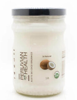 Aceite de coco Organico peruvian health 1 lt