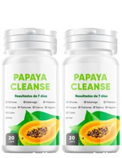 Pack de 2 Papaya cleanse Perú 20 Capsulas