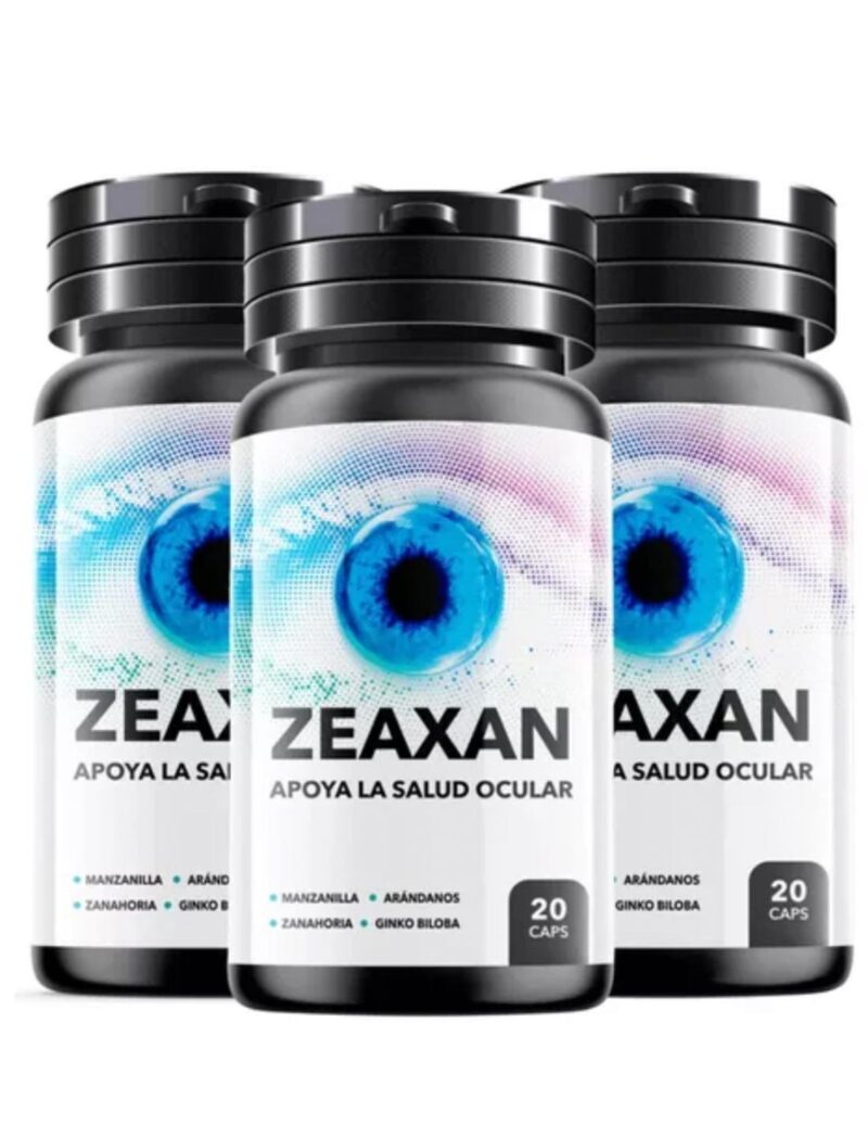 Pack 3 Zeaxan 20 capsulas original