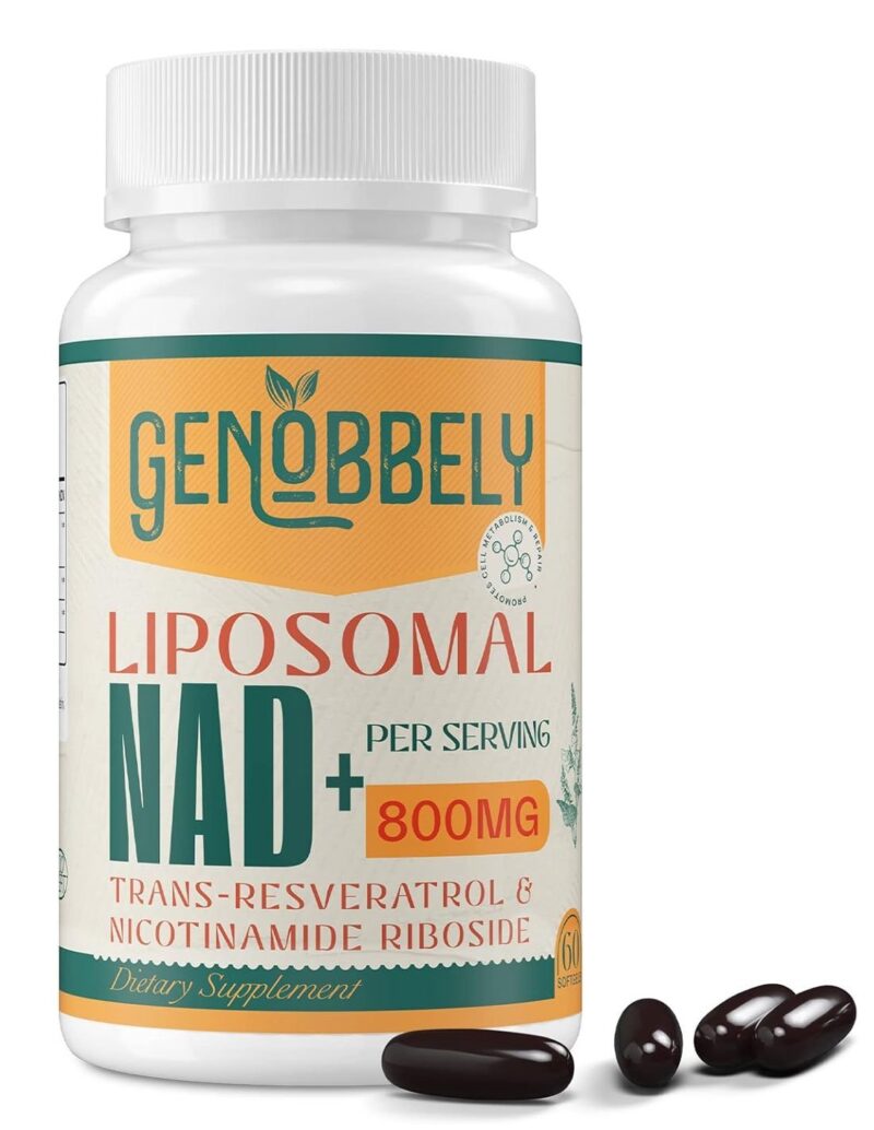 Nad liposomal + resveratrol 60 softgel Genobelly