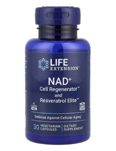 Nad + cell regenrator + Resveratrol TM 30 Capsulas life xtension