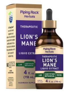 Melena de León Sublingual Piping Rock 120 ml 4 oz