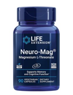Life Extension Neuro-Mag L-Treonato de Magnesio – 90 Cápsulas
