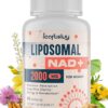 IcarusIvy NAD+ Liposomal 2000 mg para Mujeres – Con Ashwagandha, Maca, Cohosh Negro y Ginkgo Biloba