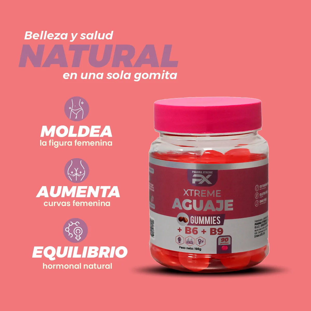 D_NQ_NP_2X_839822-MPE91263416298_092025-F-gomitas-de-aguaje-vitamina-b6-y-b9-sabor-limon-90uds