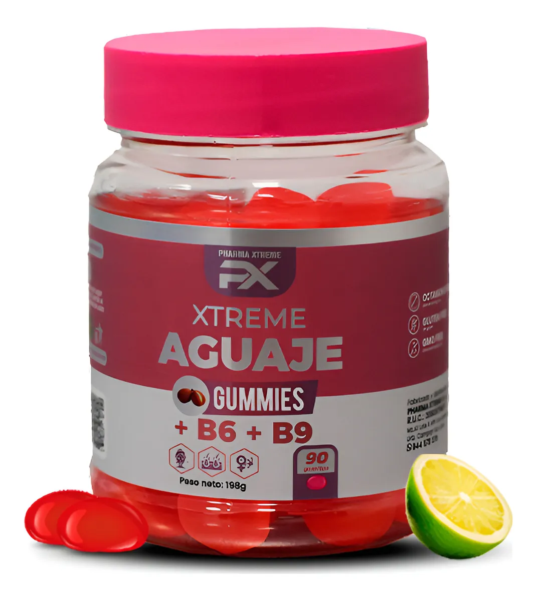 D_NQ_NP_2X_868004-MPE91659538509_092025-F-gomitas-de-aguaje-vitamina-b6-y-b9-sabor-limon-90uds