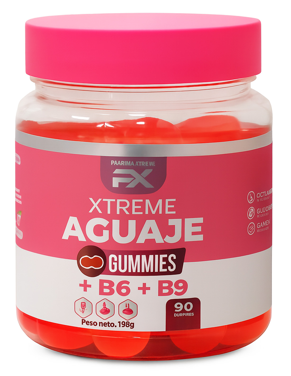 gomitas-aguaje+complejo-b-2-farma-xtreme Gomitas de aguaje con vitaminas B6 y B9 PHARMA XTREME