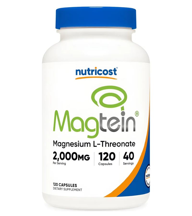 diseño halnatur (26) Treonato De Magnesio 120 capsulas Nutricost