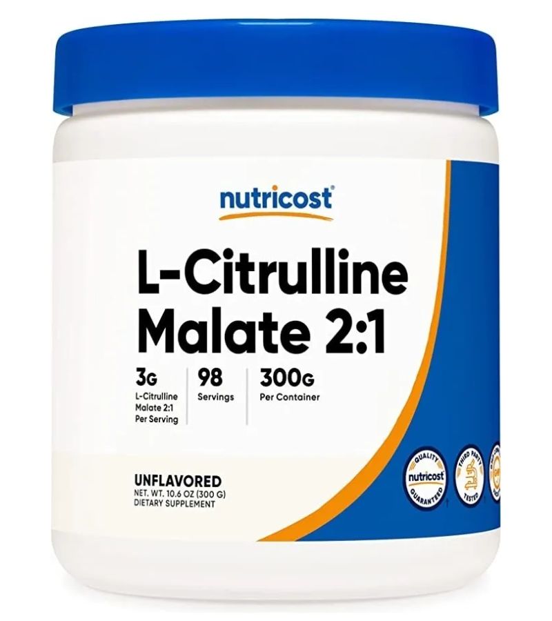 diseño halnatur (29) l citruline malate 2:1 polvo nutricost