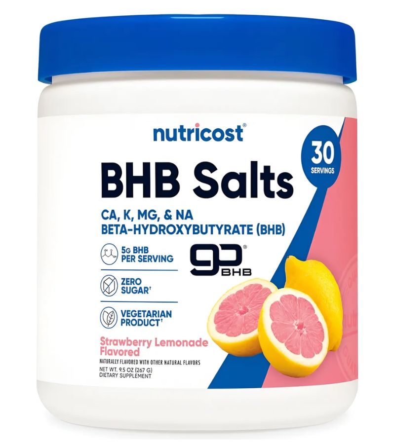 diseño halnatur (30) bhb salts 267g nutricost