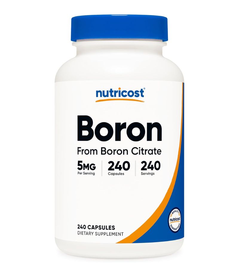 diseño halnatur (36) boron 5mg 240 capsulas nutricost