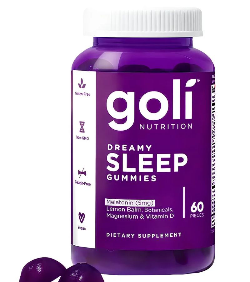 diseño halnatur (74) goli extra sleep melatonina 10g 60 gomitas