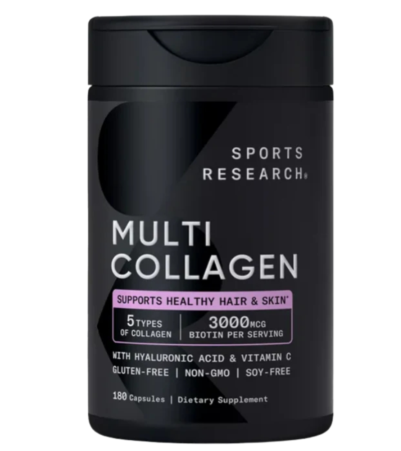 diseño halnatur- PRODUCT (62) Multi collagen 5 types 3000mg 180 capsulas sport research