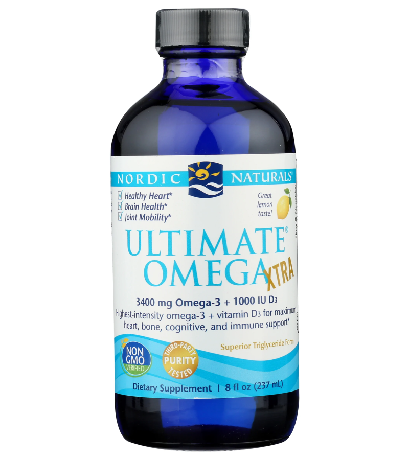 Ultimate Omega Extra – 237 ml (líquido) | Nordic Naturals — Imagen Ultimate Omega Extra – 237 ml (líquido) | Nordic Naturals